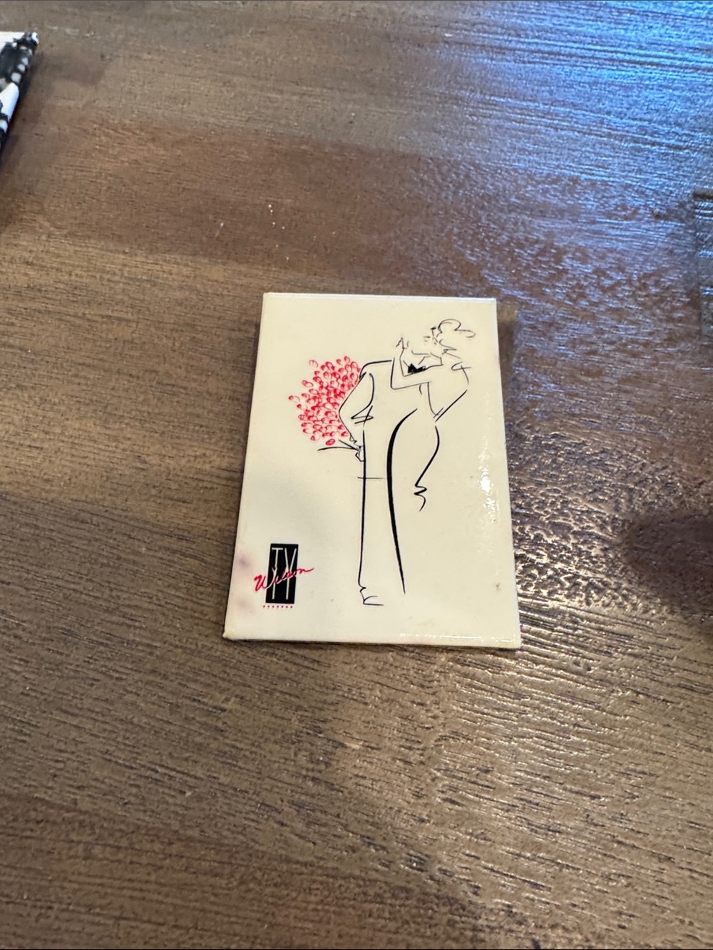 Ty Wilson art work pin